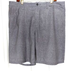Hurley Men’s Phantom Hybrid Walk Shorts Gray Size 36 Stretch Casual Golf Surfr‎